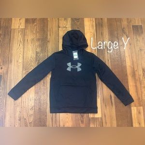 NWT- Under Armour Dri-Fit Hoodie for Boys- Youth L